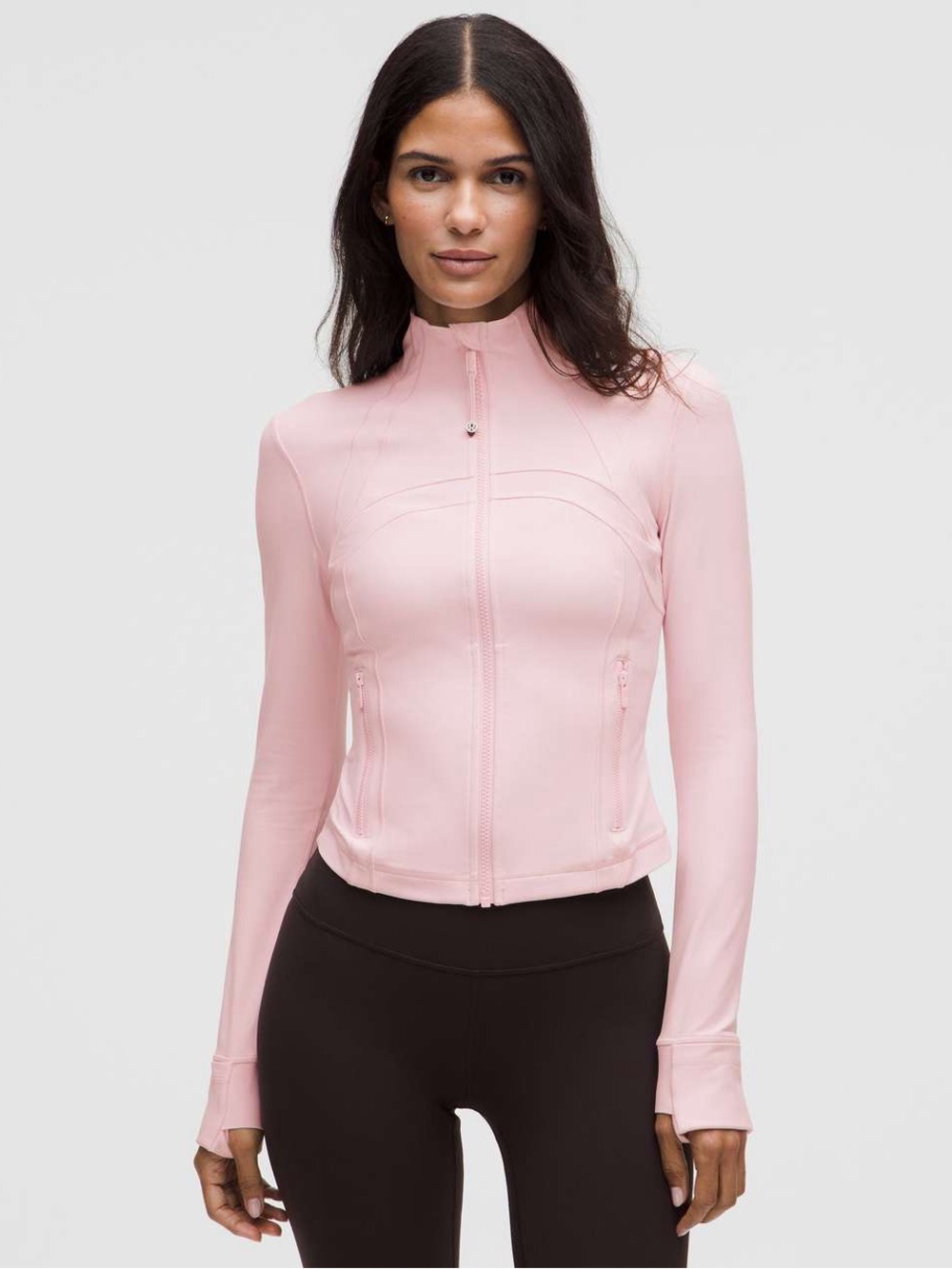 lululemon Define Jacket Pink Athletic Zip Jacket